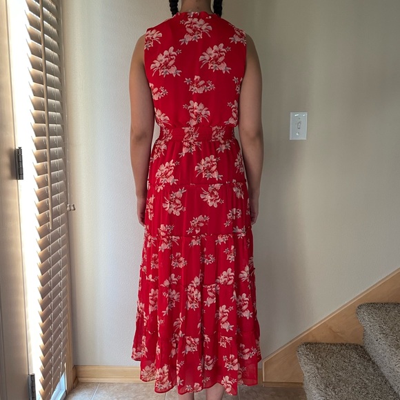 NWT 1. State Red Floral Dress - Picture 3 of 4